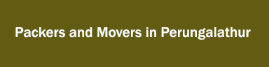 Packers and Movers in Perungalathur